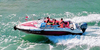 Transporte costeiro de barco de passageiros de 24 pés feito de fibra de vidro