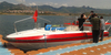 Missões de resgate de barco PARASAIL de assento único de 25 pés