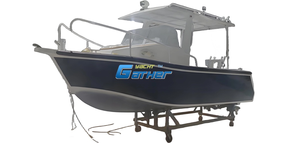 REUNIR BARCO DE PESCA DE CABINE DE ALUMÍNIO DE 21 PÉS GSA210