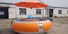 Festas de lazer em barco donut para churrasco de fibra de vidro
