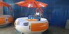 Reúna o uso do resort DONUT BOAT para churrasco de fibra de vidro