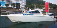 Passeios marítimos em barco de pesca de fibra de vidro 40FT